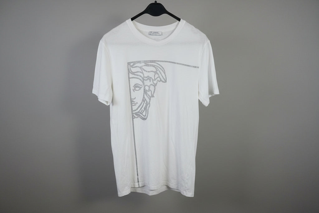 Versace Collection Medusa Logo T Shirt White ( Pre Loved) Size L
