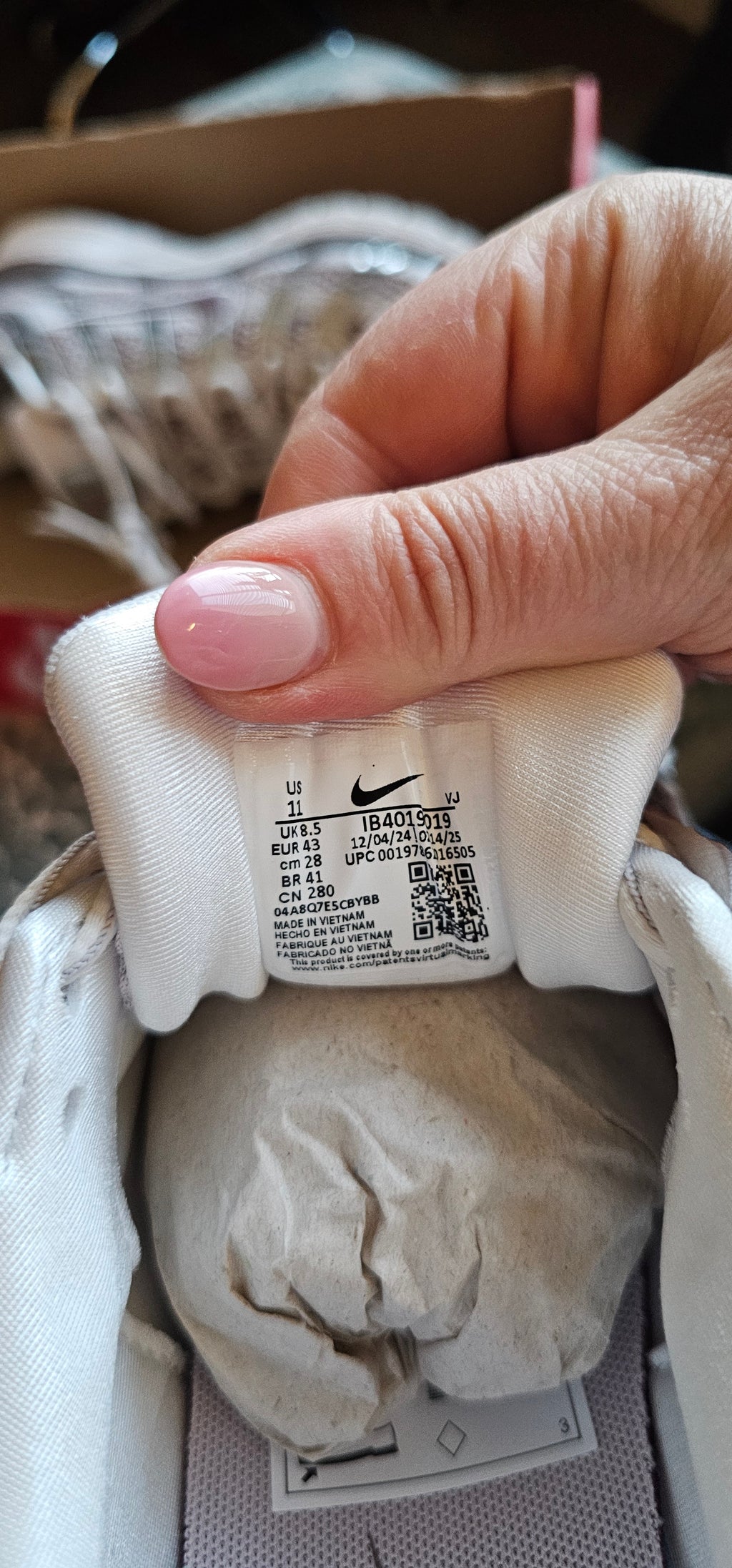 Nike Womens P-6000 Trainers Size 8 UK