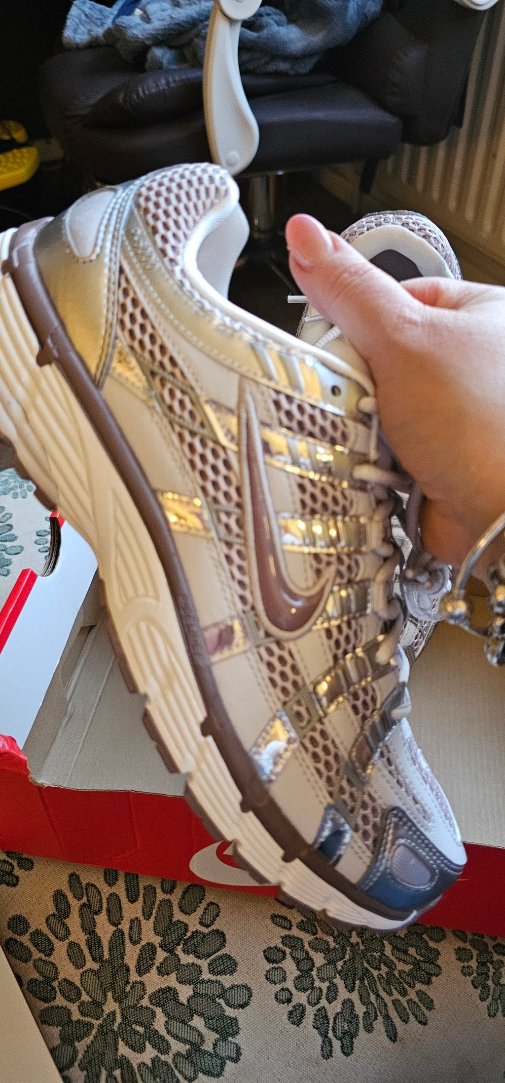 Nike Womens P-6000 Trainers Size 8 UK