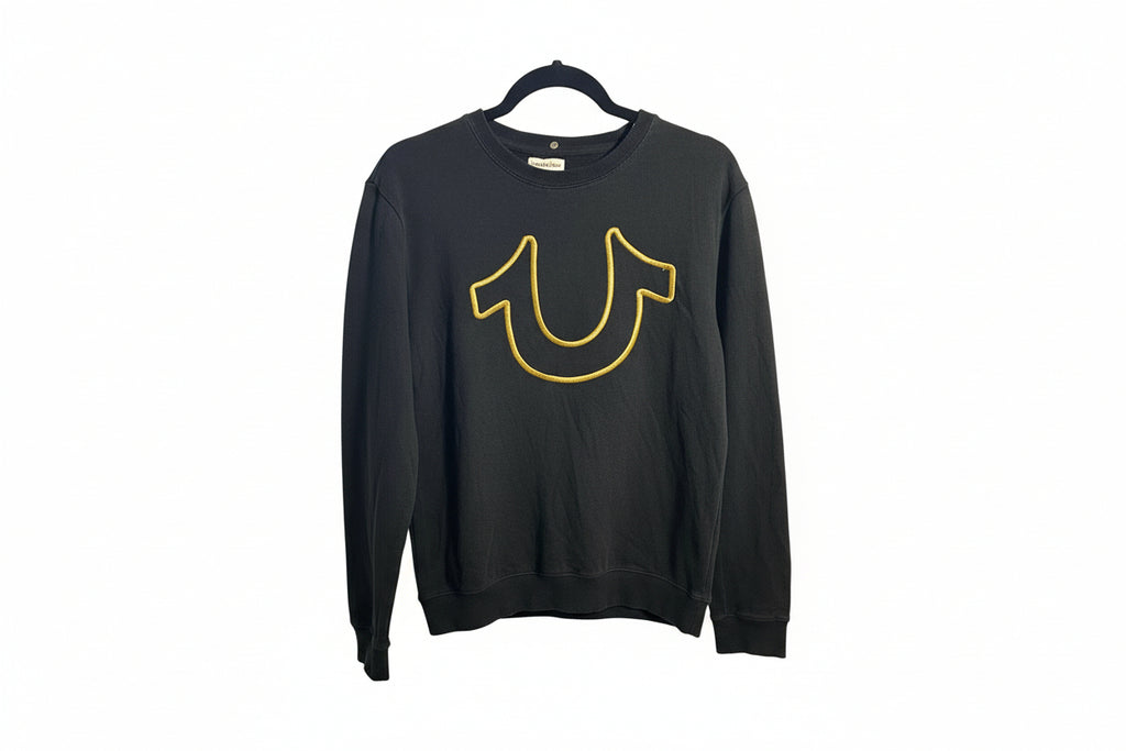 True religion sweatshirt box logo (Pre Loved) Size XL