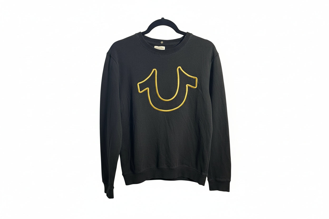 True religion sweatshirt box logo (Pre Loved) Size XL