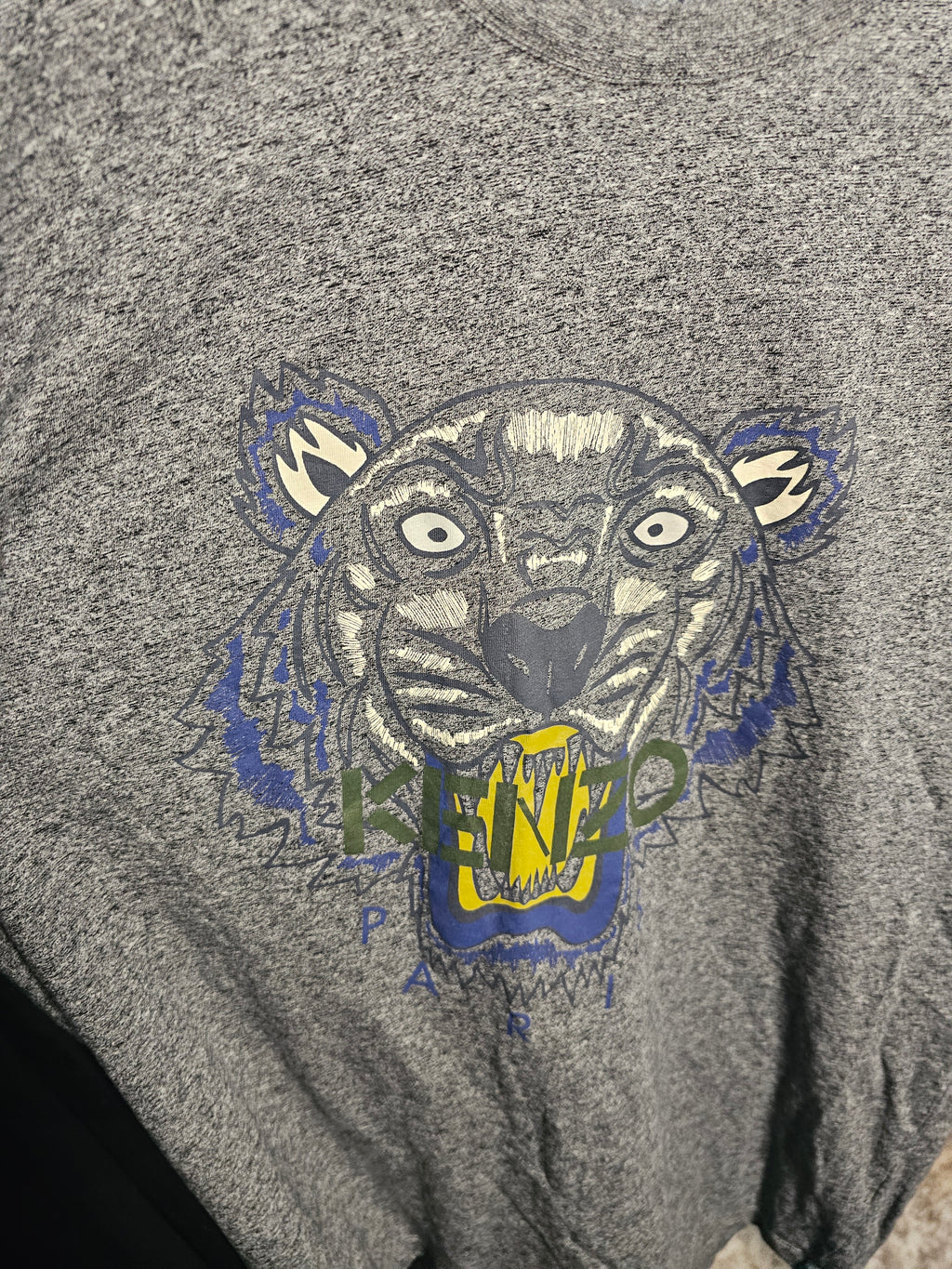 Kenzo Men's Tiger T-Shirt (Pre Loved) Size L