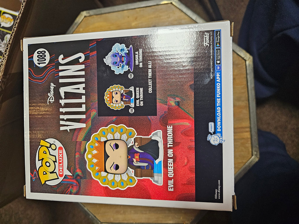 Funko Pop Evil Queen On Throne Disney Villains