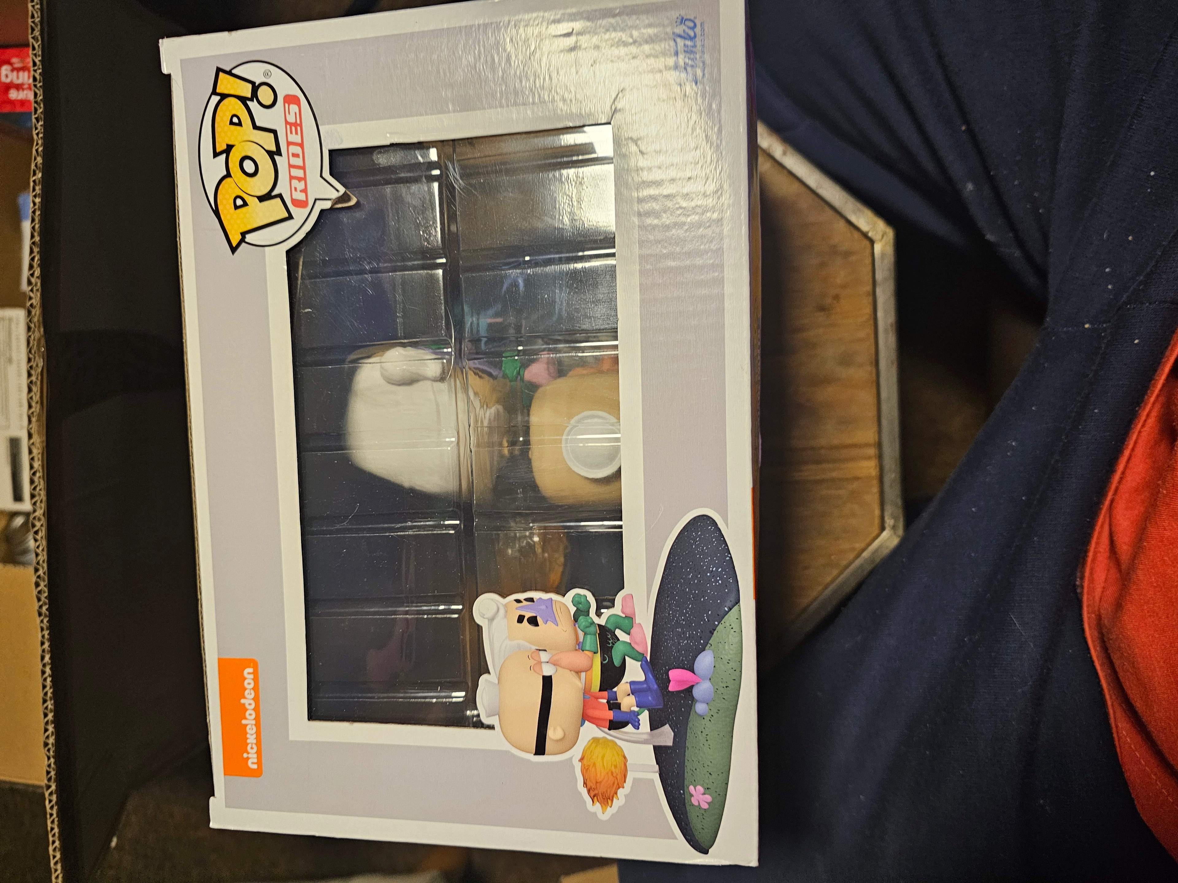 Funko Pop Mermaidman & Barnacle Boy with the Invisible Boatmobile  special