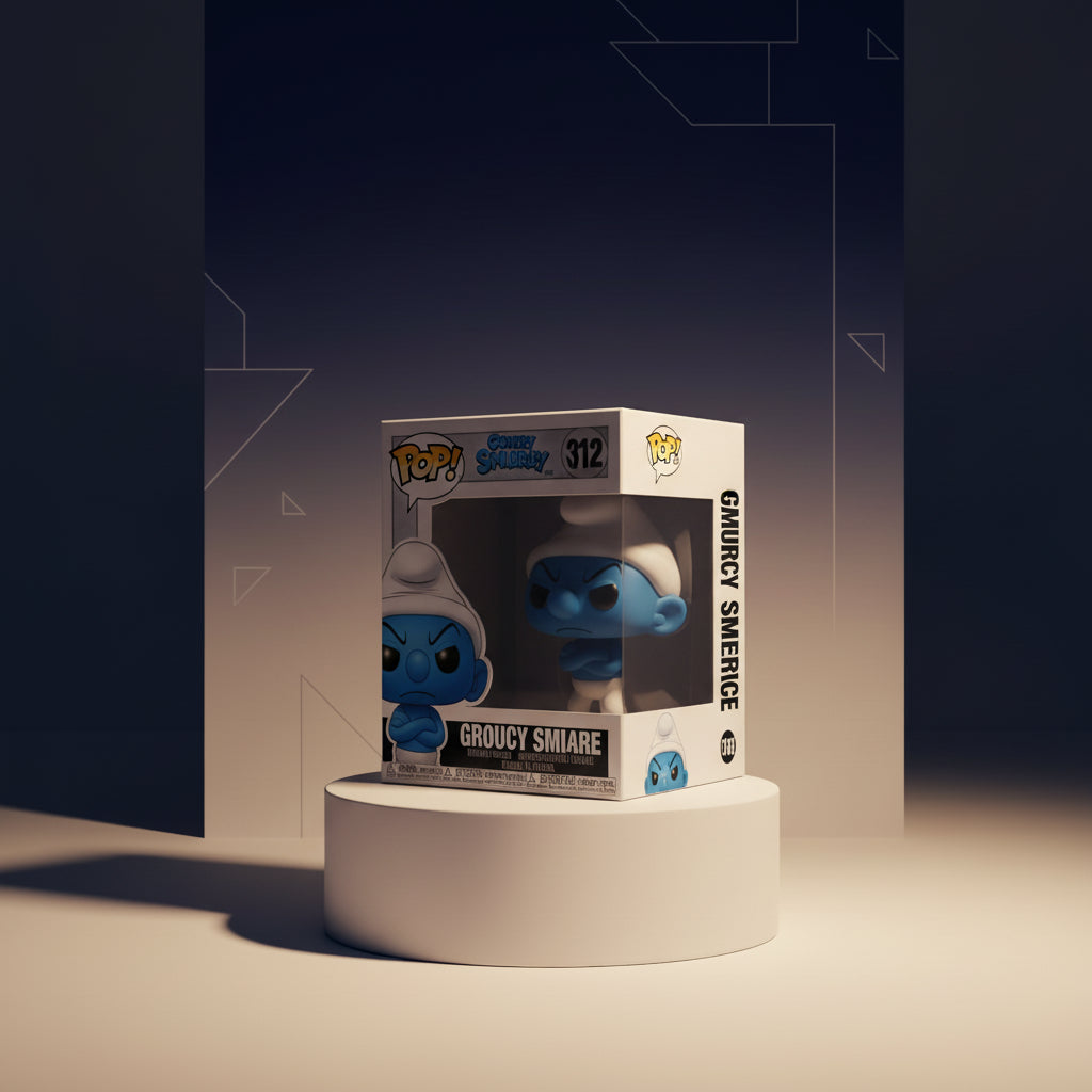 Funko Pop  Smurfs 1518 Grouchy Smurf
