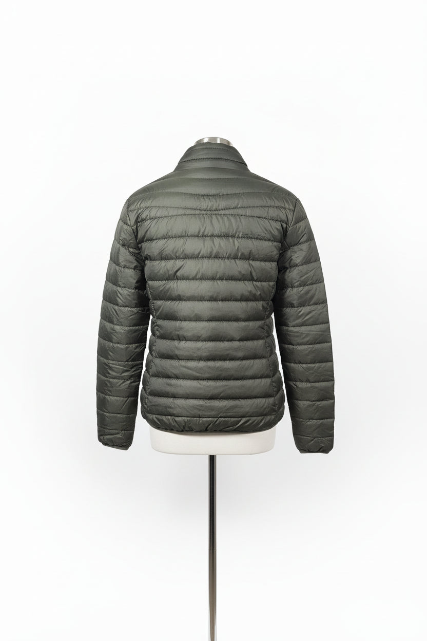 Threadbare Mens khaki Puffer Bomber size Large  (Pre Loved)