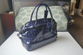 Jasper Conran Tripp Purple  Croc-Effect Weekender / cabin bag (Pre loved)