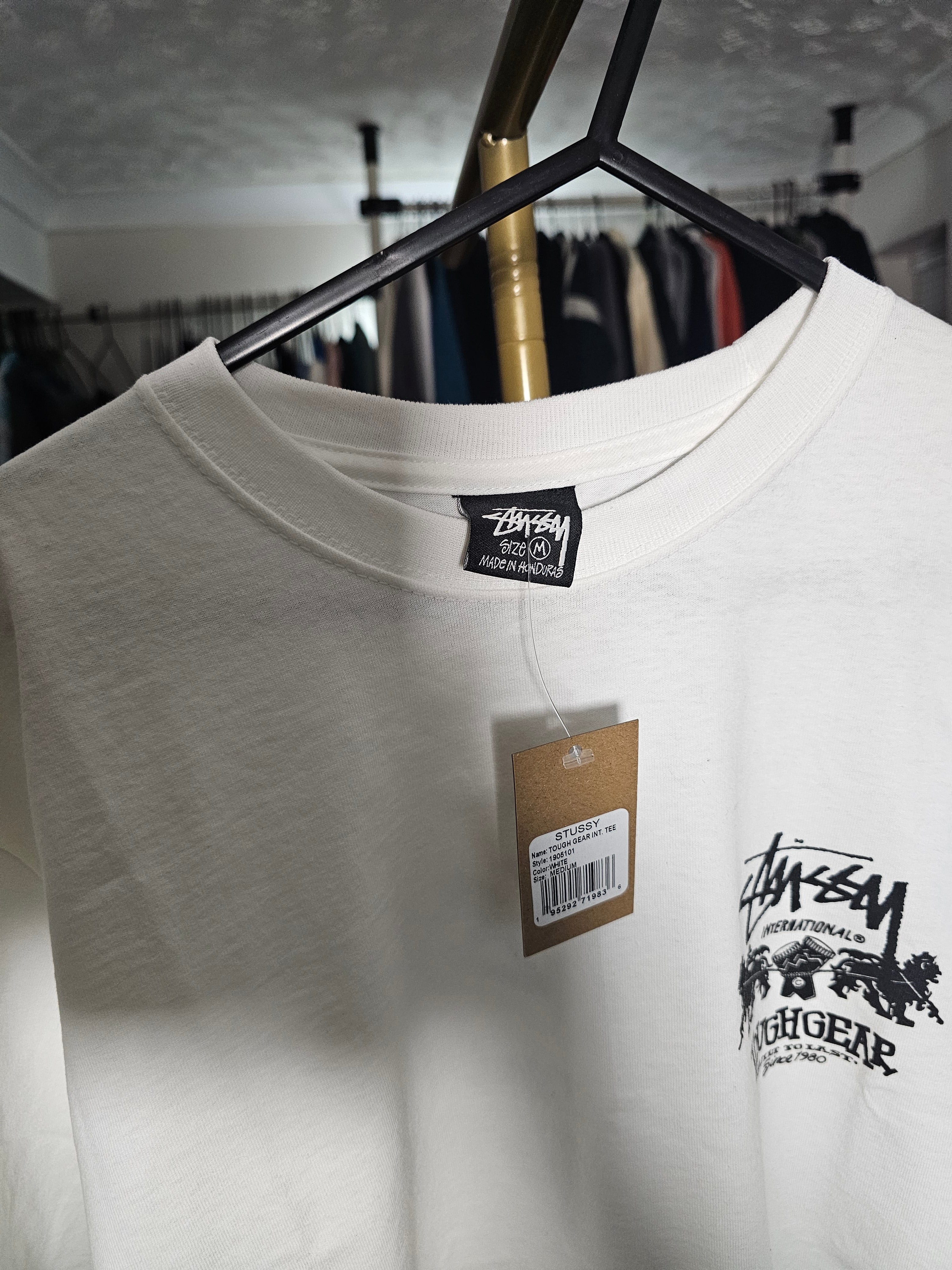 Stuzzy Tough Gear International Tee   size M  with Tags