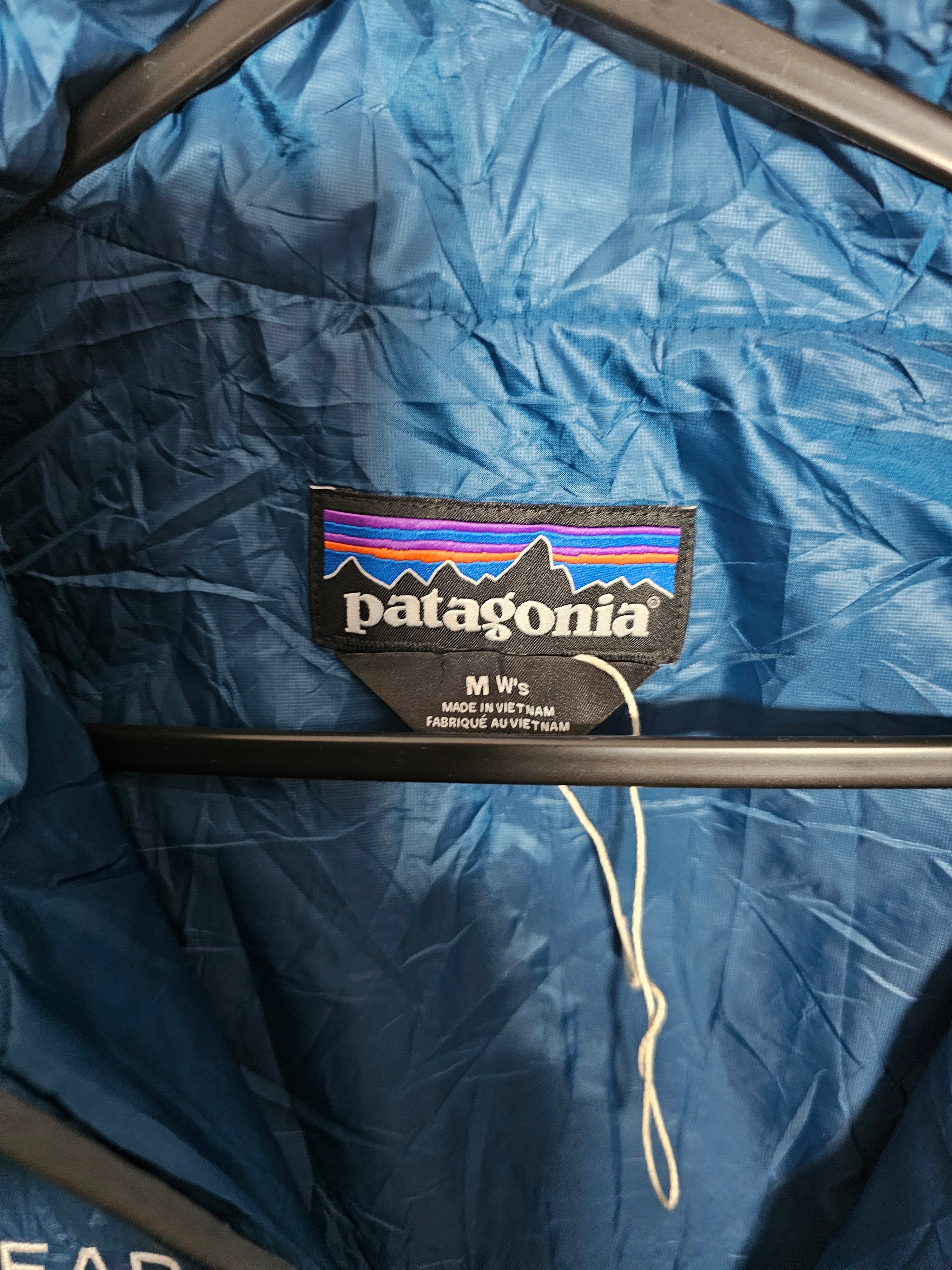 Patagonia  Puff Insulated Vest Small Blue Outdoors Gilet Size M Pre Loved