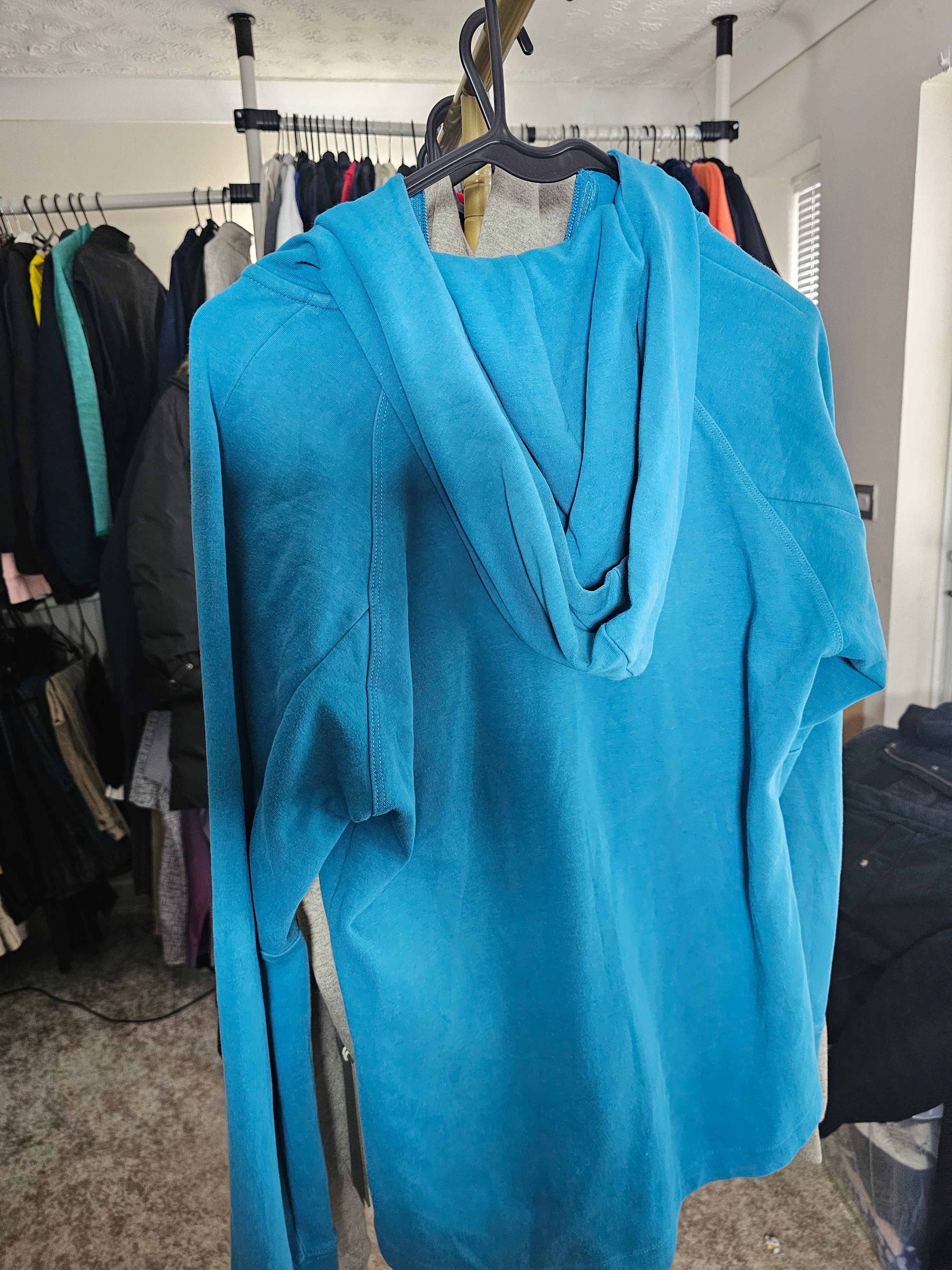 Ladies Diesel Blue Hoodie Small Pre loved