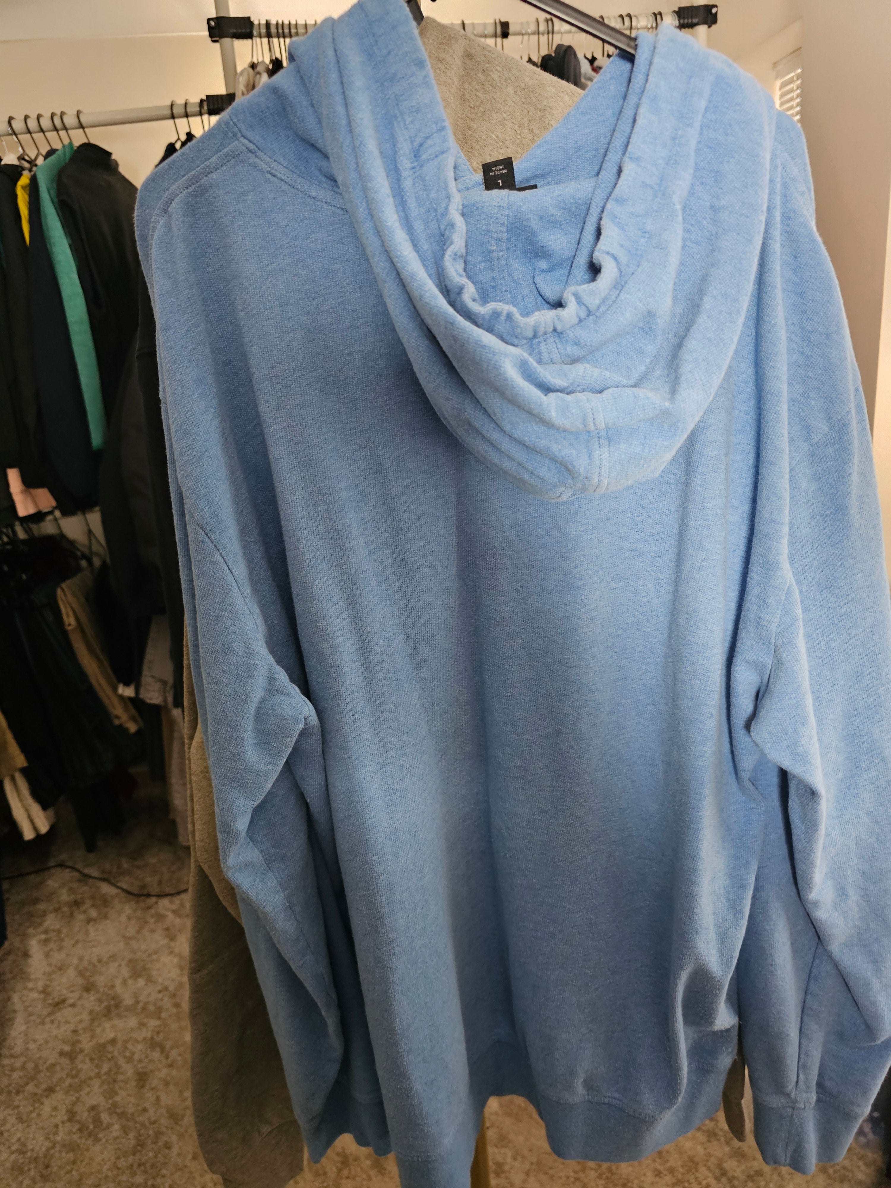 Patagonia Blue Hoodie Size Large Pre-loved