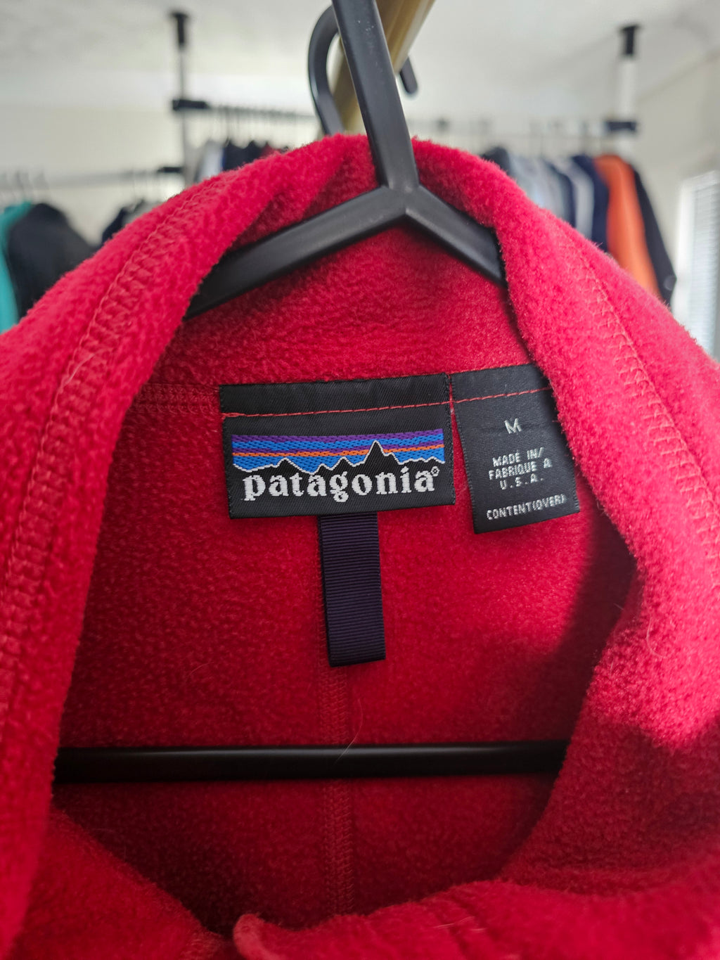 Patagonia Red Fleece Jacket
