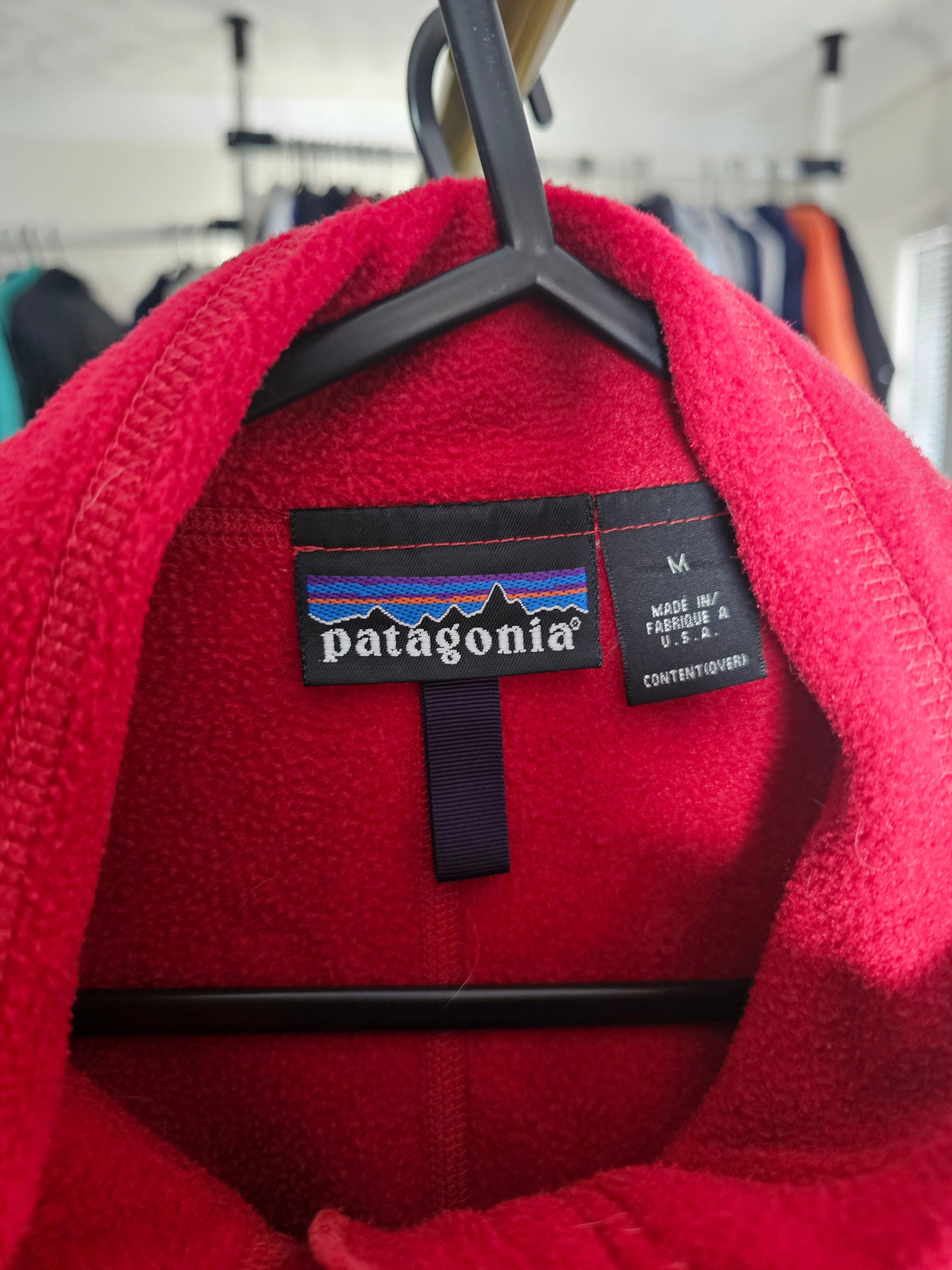 Patagonia Red Fleece Jacket