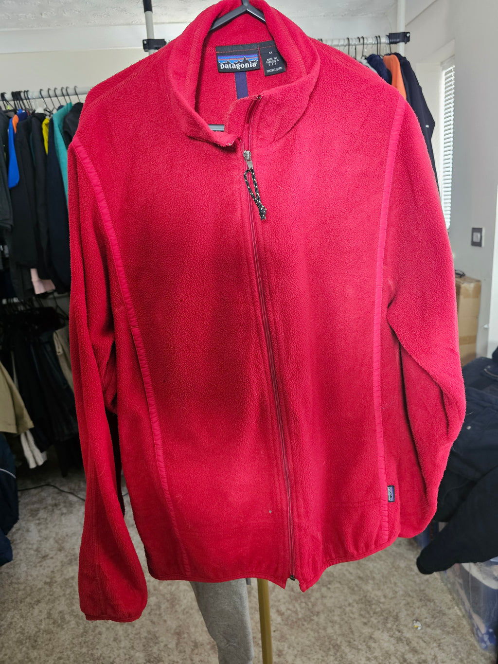 Patagonia Red Fleece Jacket