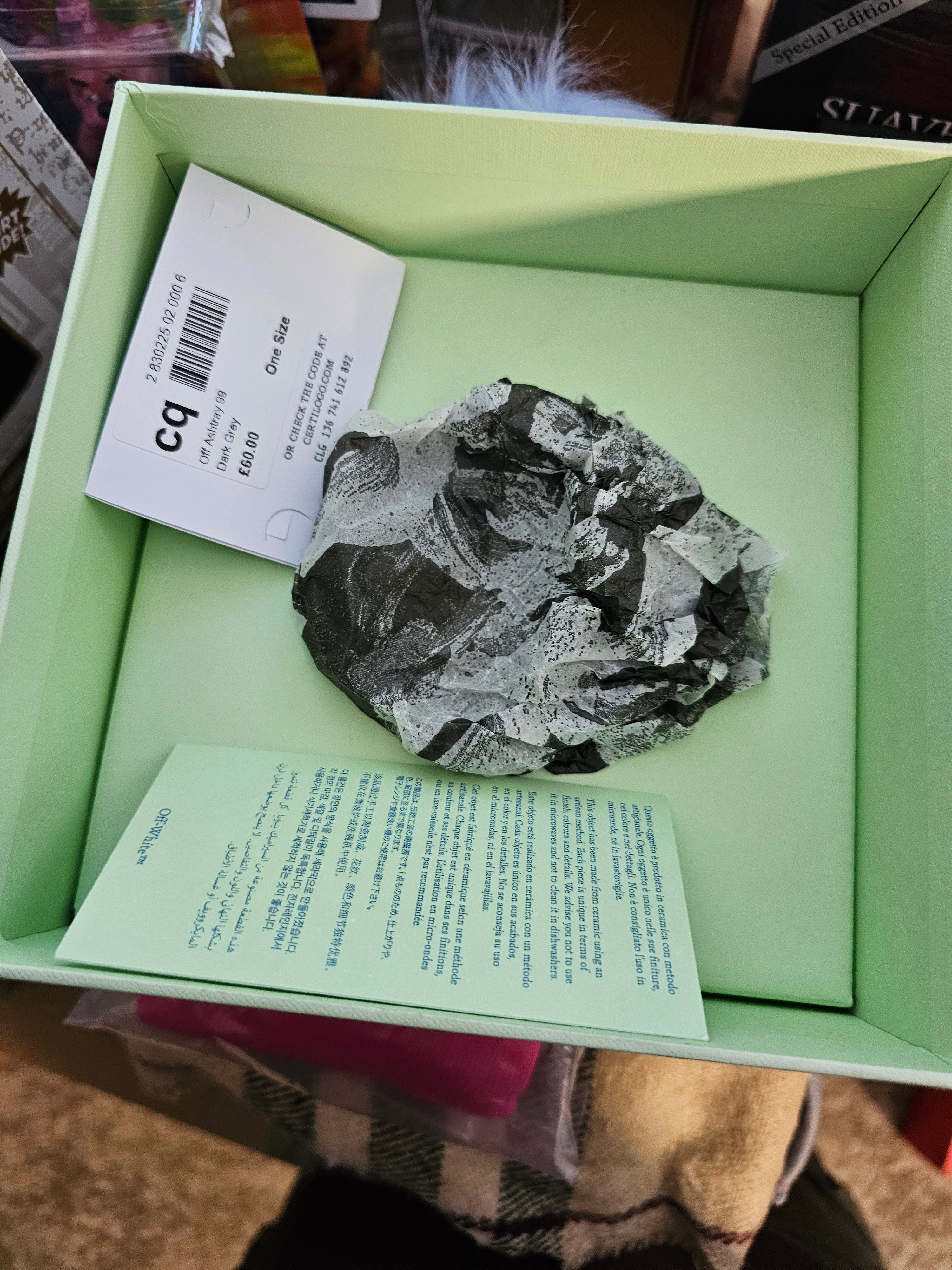 Off-White Home Collection Ashtray