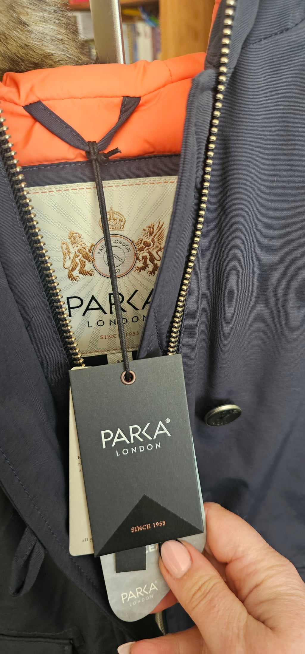 PARKA LONDON "Stormont" Women's Parka size M  BNWT