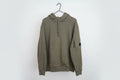 C.P.Company Lens Hooded Sweatshirt - Khaki BNWOT