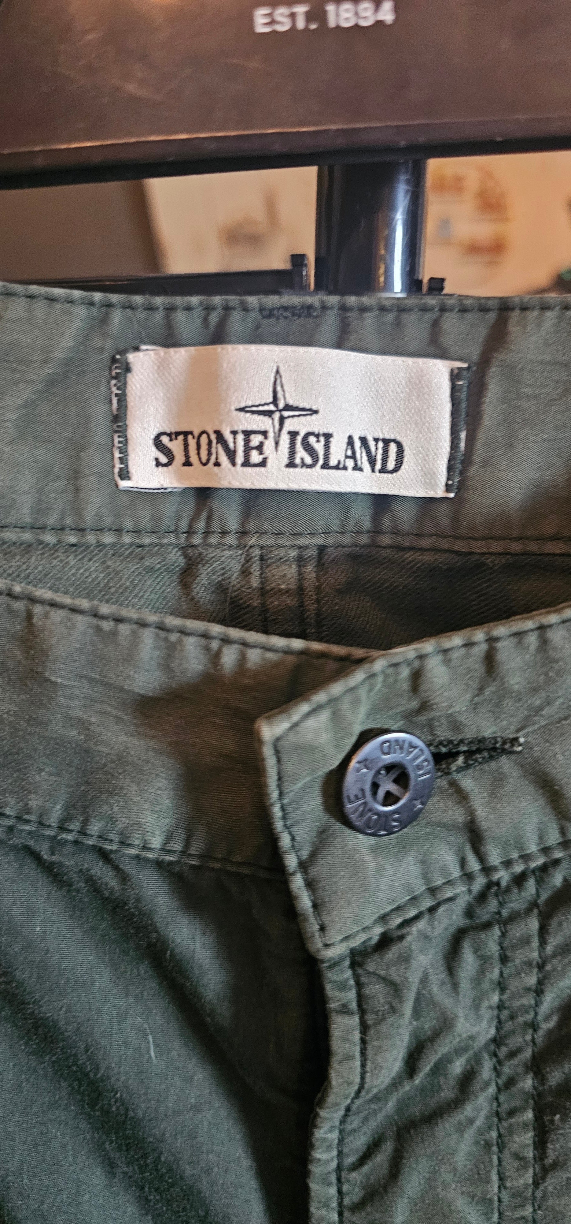 Stone Island Khaki Trousers Size 29 Waist  (BNWT )RRP £355