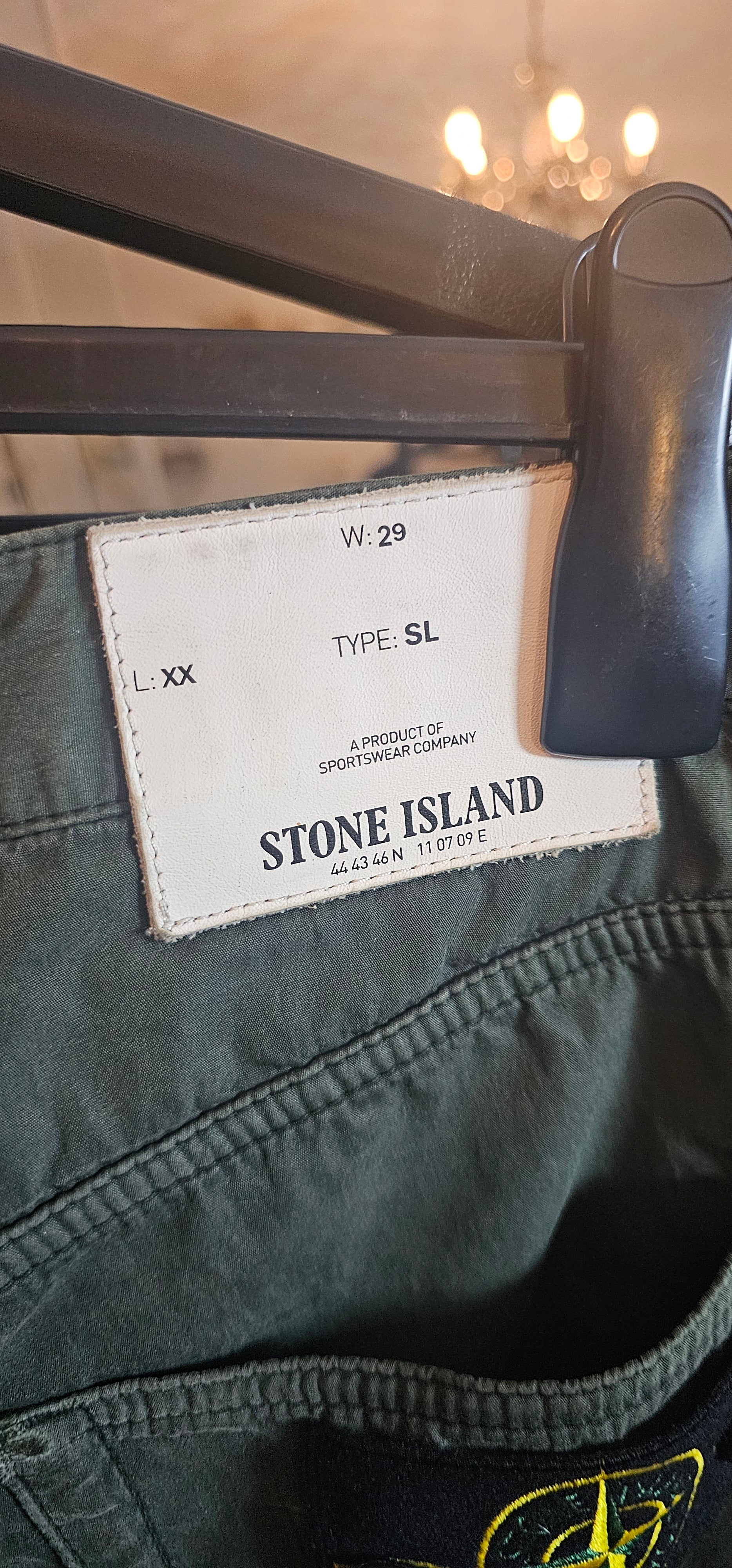 Stone Island Khaki Trousers Size 29 Waist  (BNWT )RRP £355