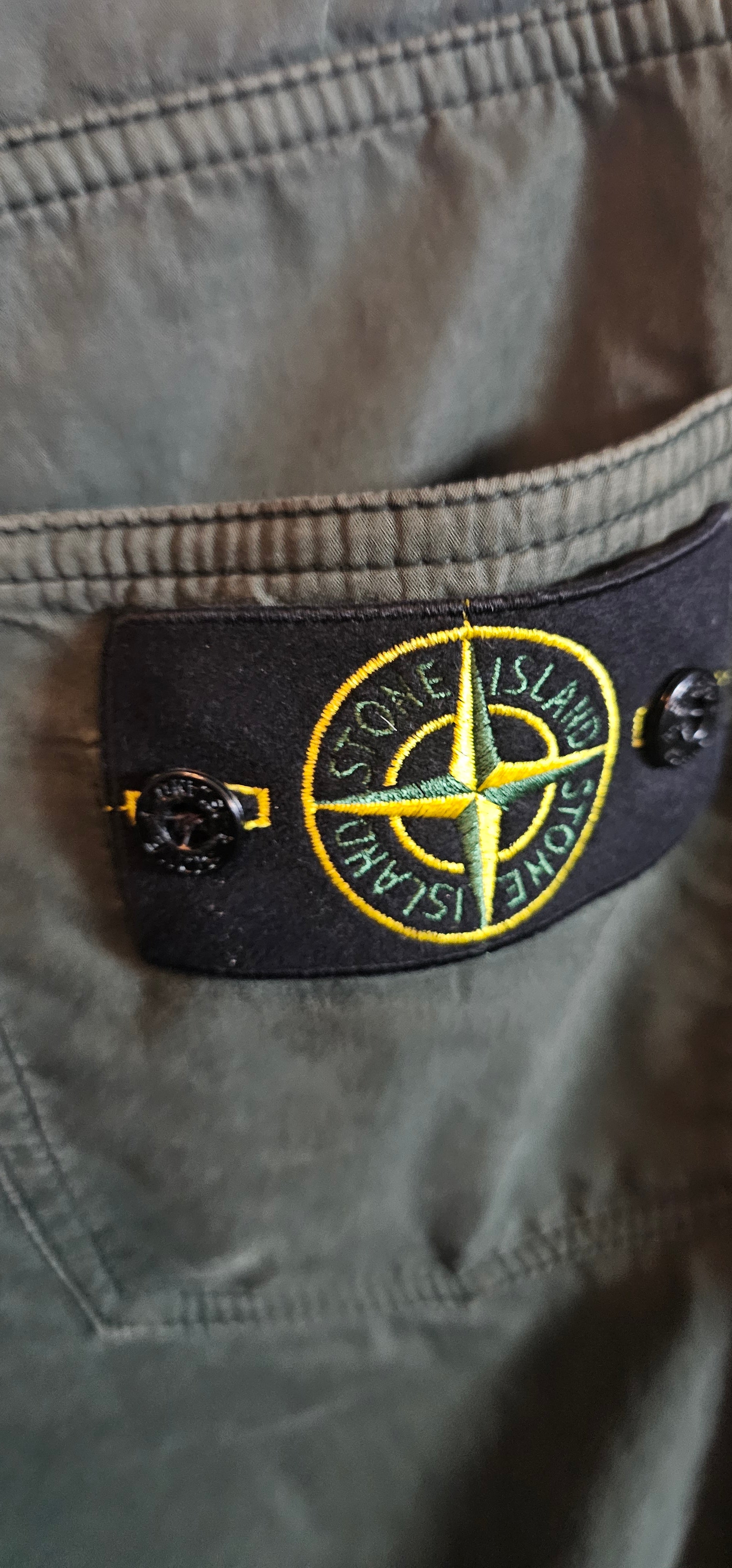 Stone Island Khaki Trousers Size 29 Waist  (BNWT )RRP £355