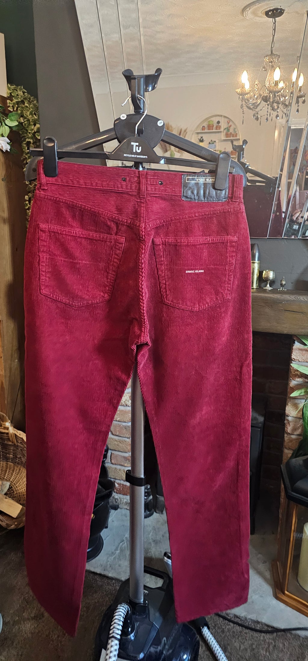 Stone Island Cord Trousers Size 34 Waist  Pre Loved