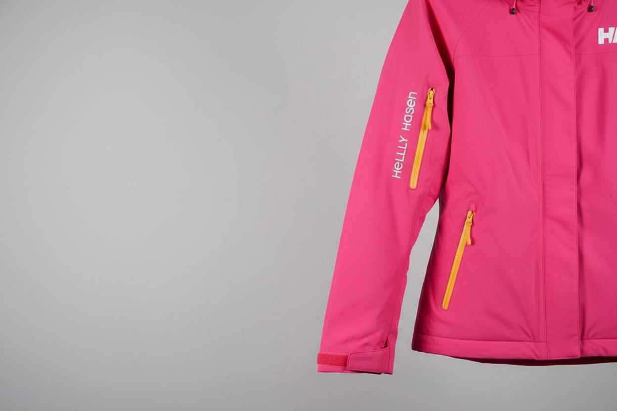 Helly Hanson Woman's Coat Size Small Pink Preowned