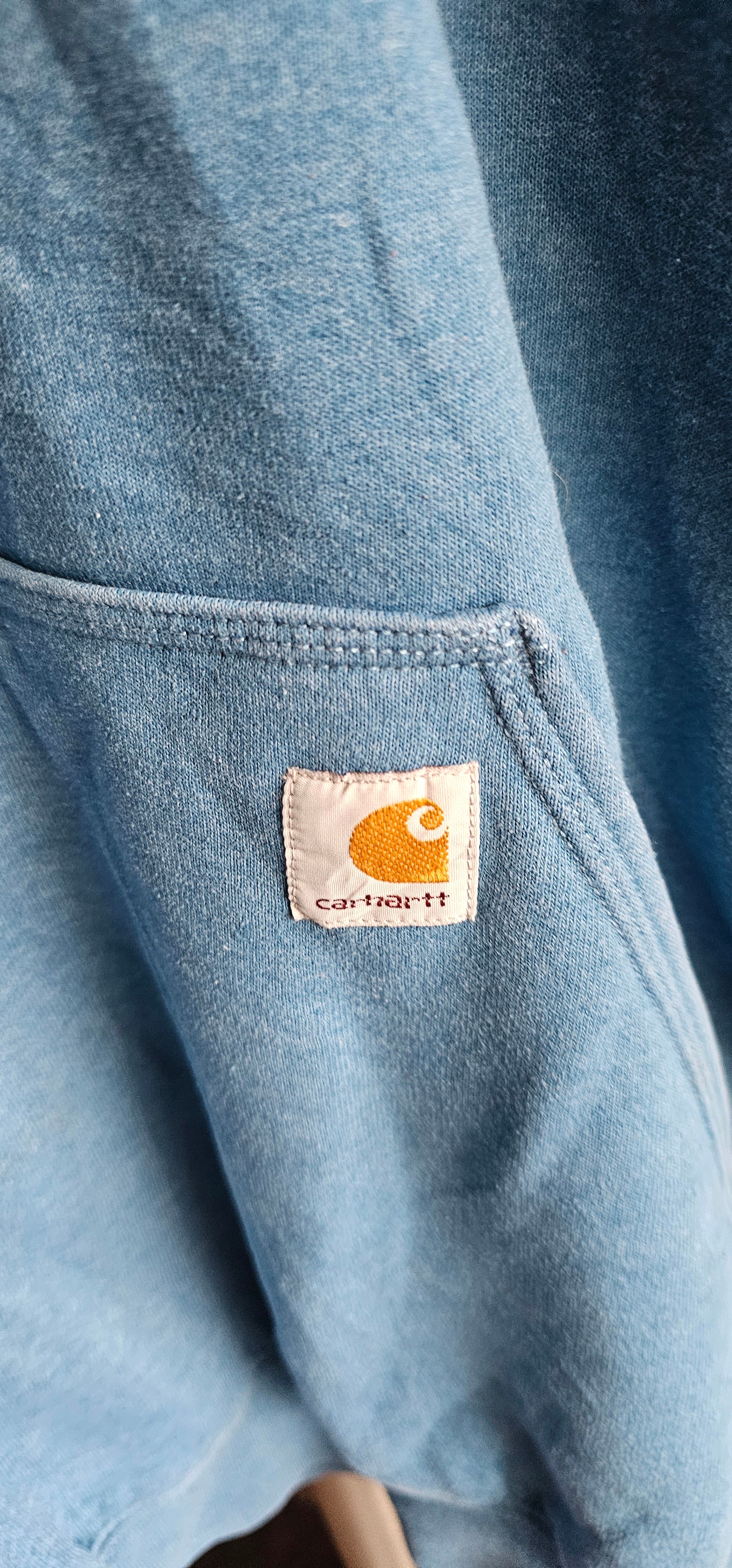 Carhartt Hoodie Size Small Pale Blue (Preowned)