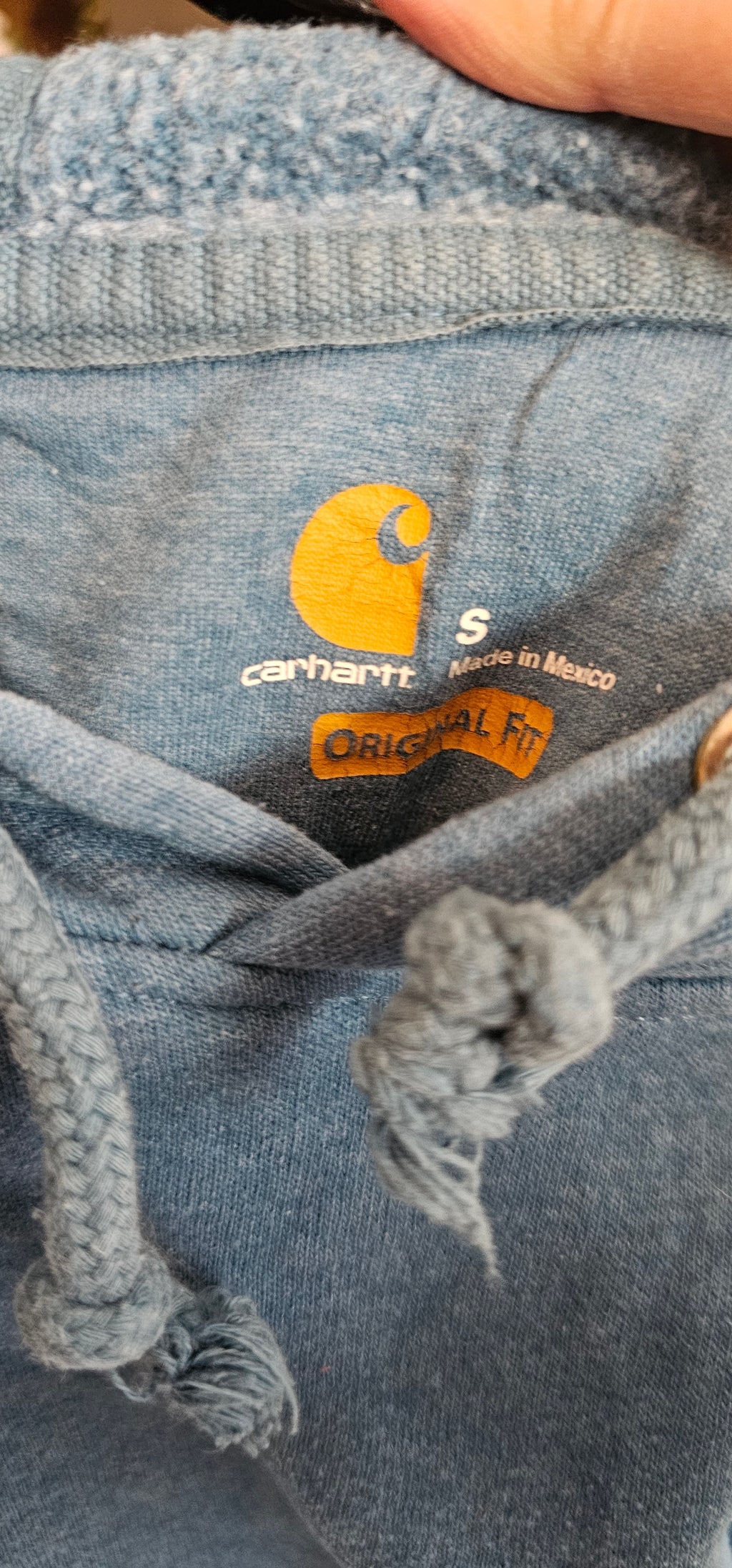 Carhartt Hoodie Size Small Pale Blue (Preowned)