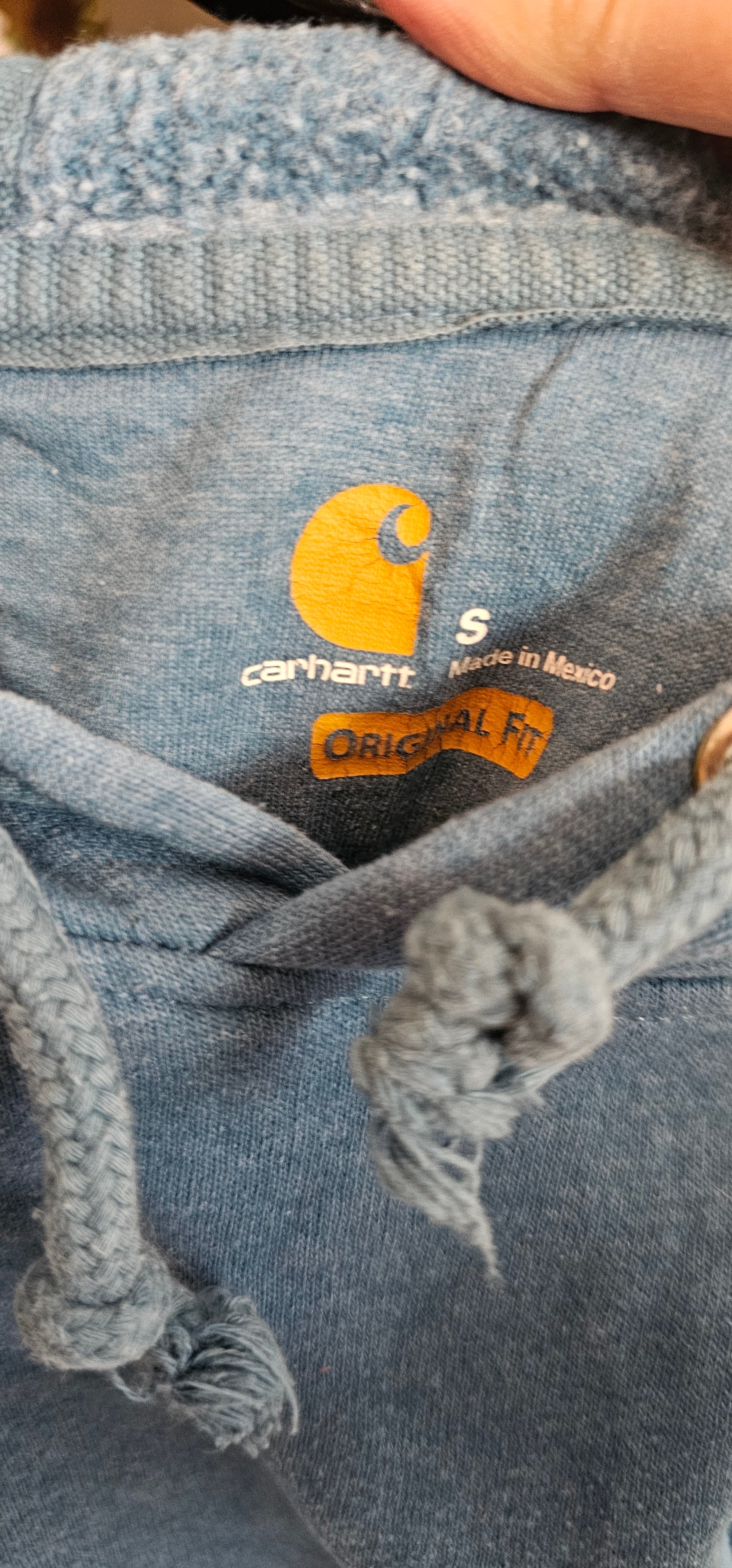 Carhartt Hoodie Size Small Pale Blue (Preowned)