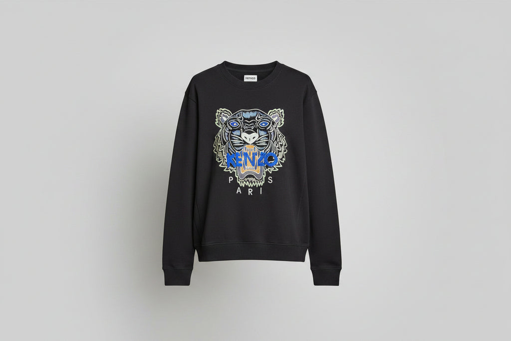 Kenzo Mens Embroidered Sweatshirt Size Large (Preowned)