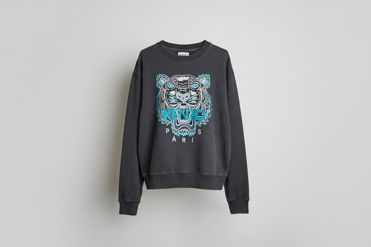Kenzo Size Large Men's Embroidered sweatshirt (Preowned)