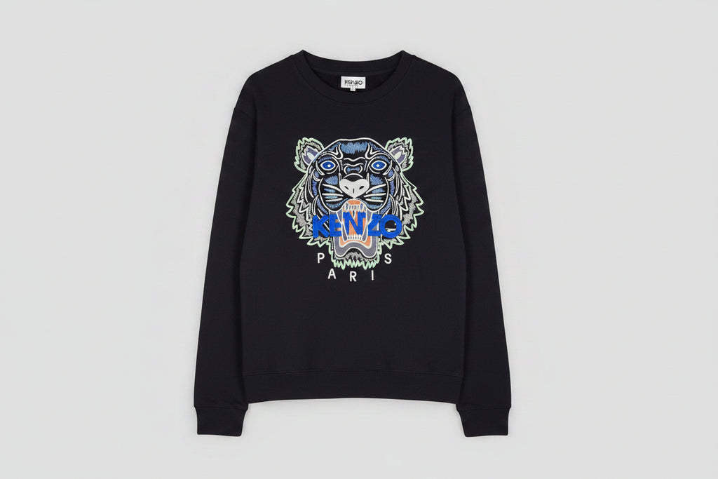 Kenzo Size Large Embroidered Sweatshirt (Preowned) RRP £350