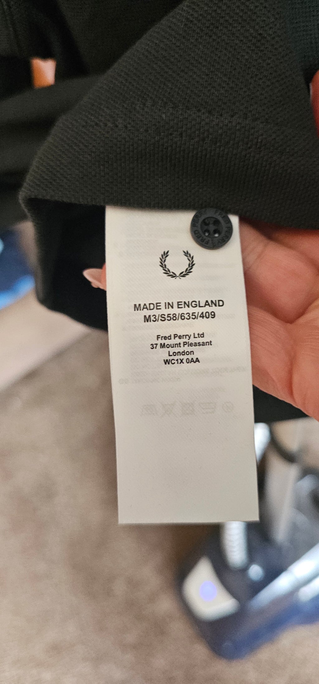 Fred Perry Polo Shirt Size Med-Large (BNWT)