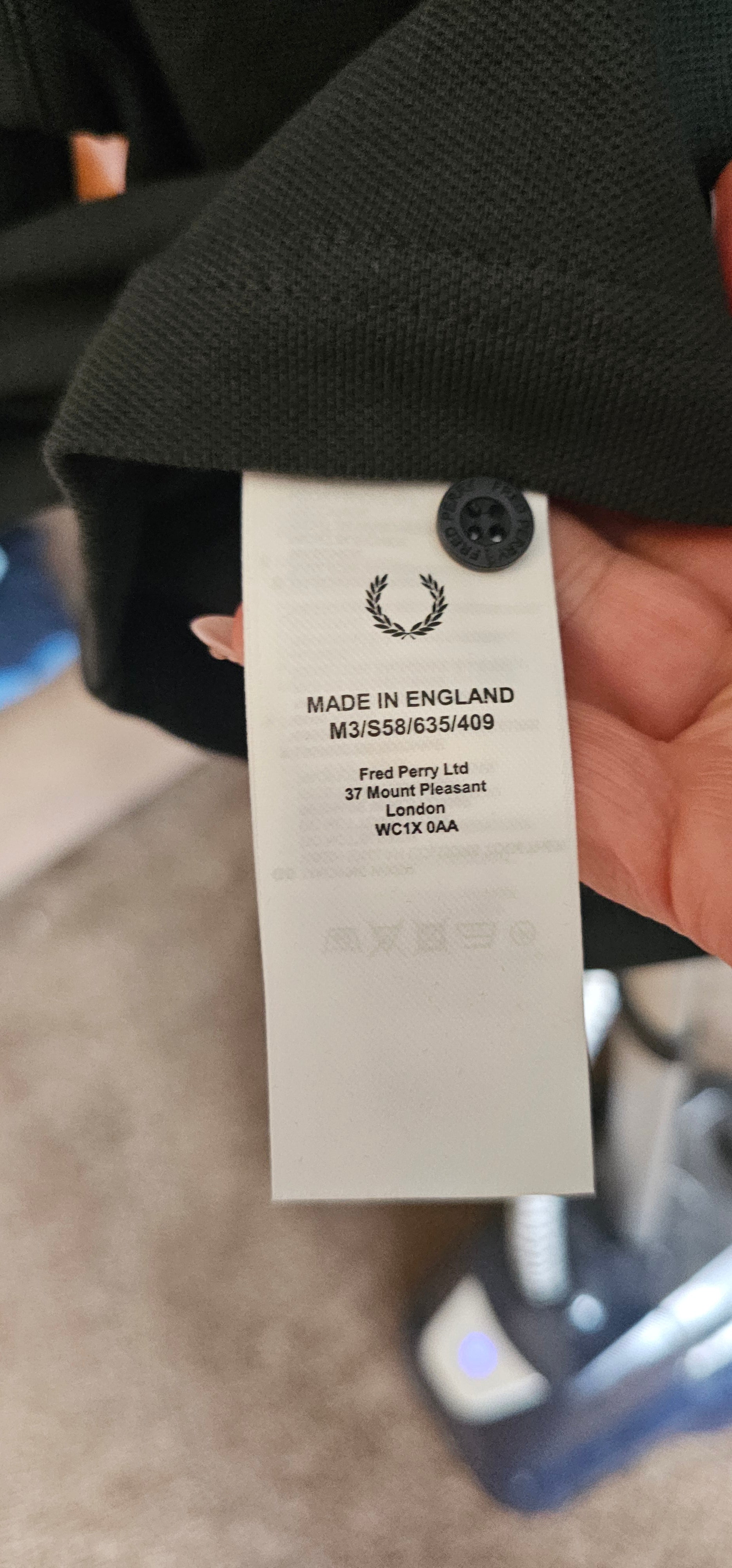 Fred Perry Polo Shirt Size Med-Large (BNWT)