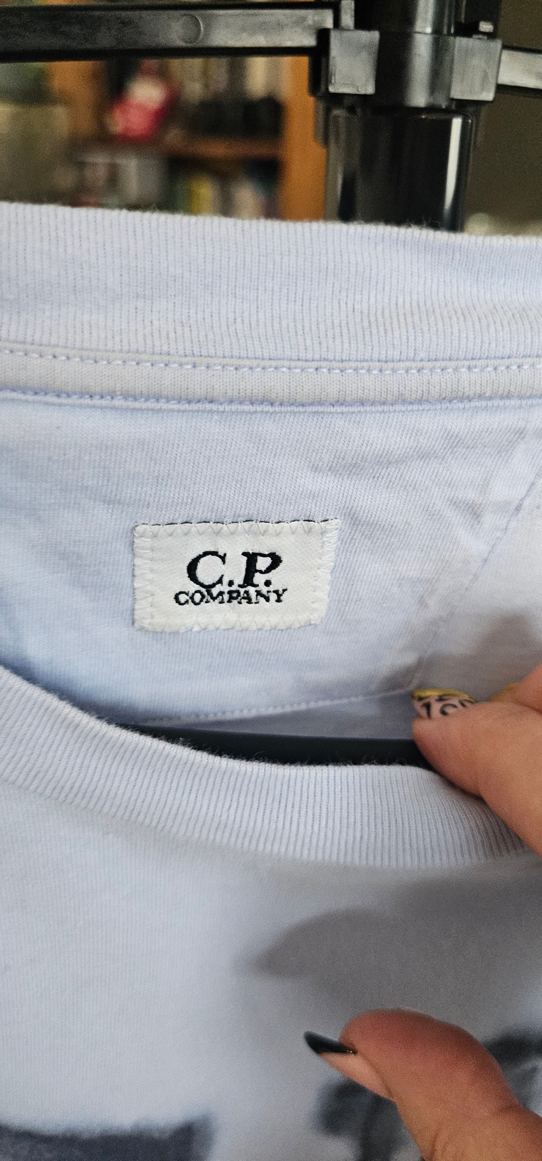 CP \Company Light blue T-shirt M  (Preowned) RRP £154