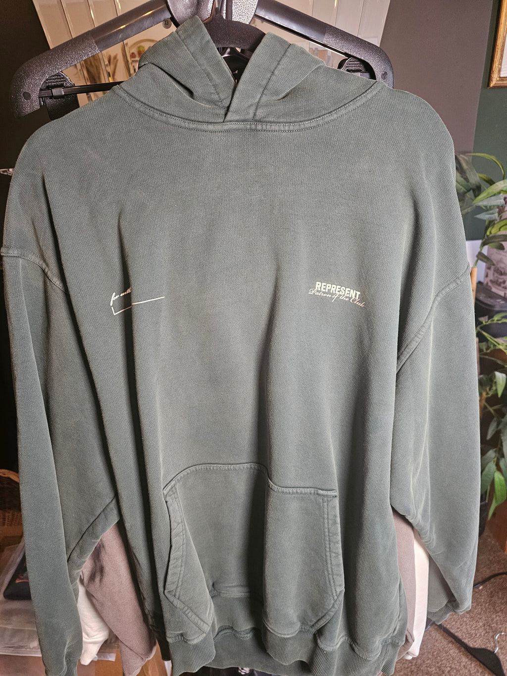 Represent Patron of the  Club Hoodie Size Large