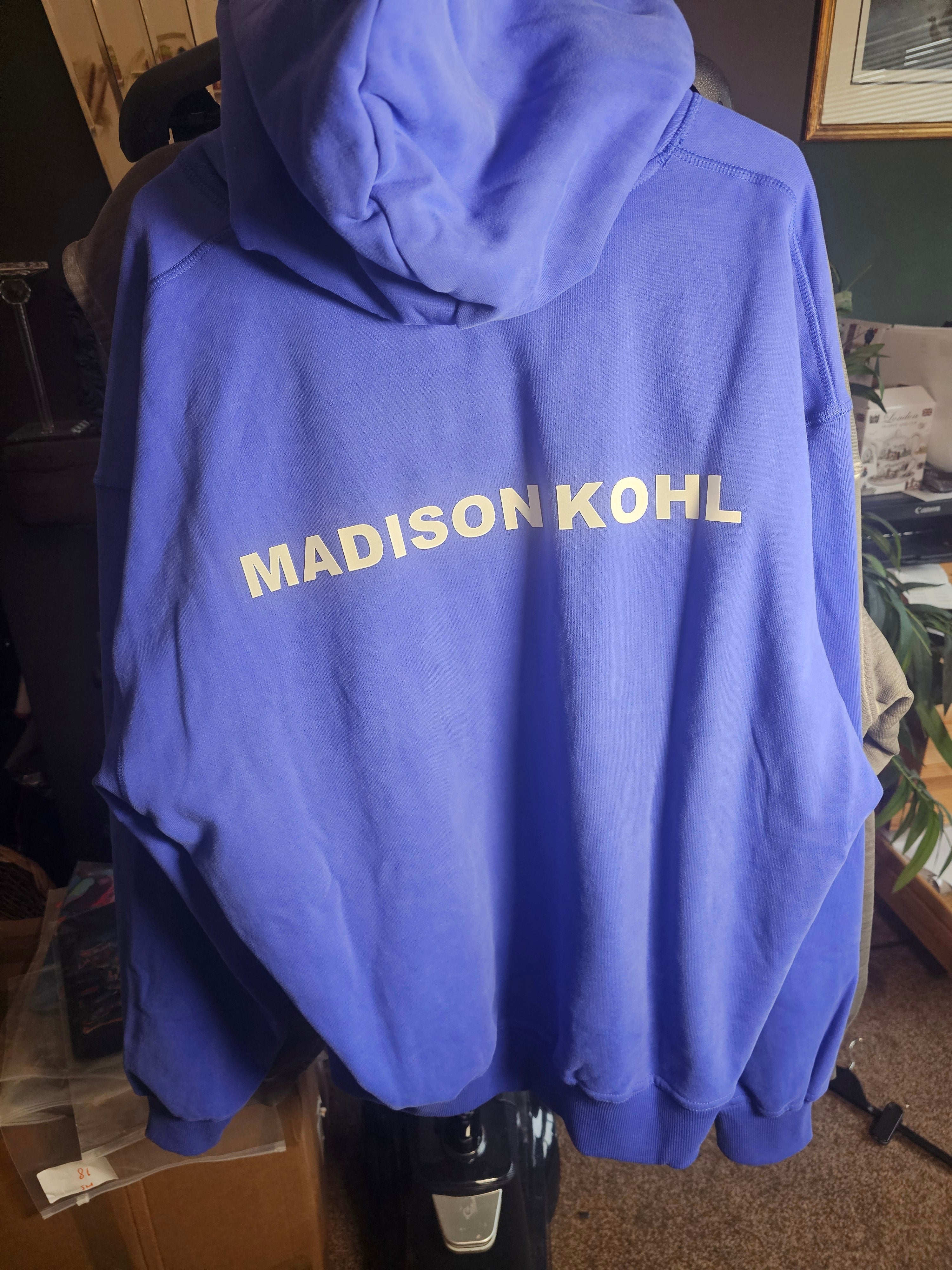 Madison Kohl Hoodie Size Lage BNWT