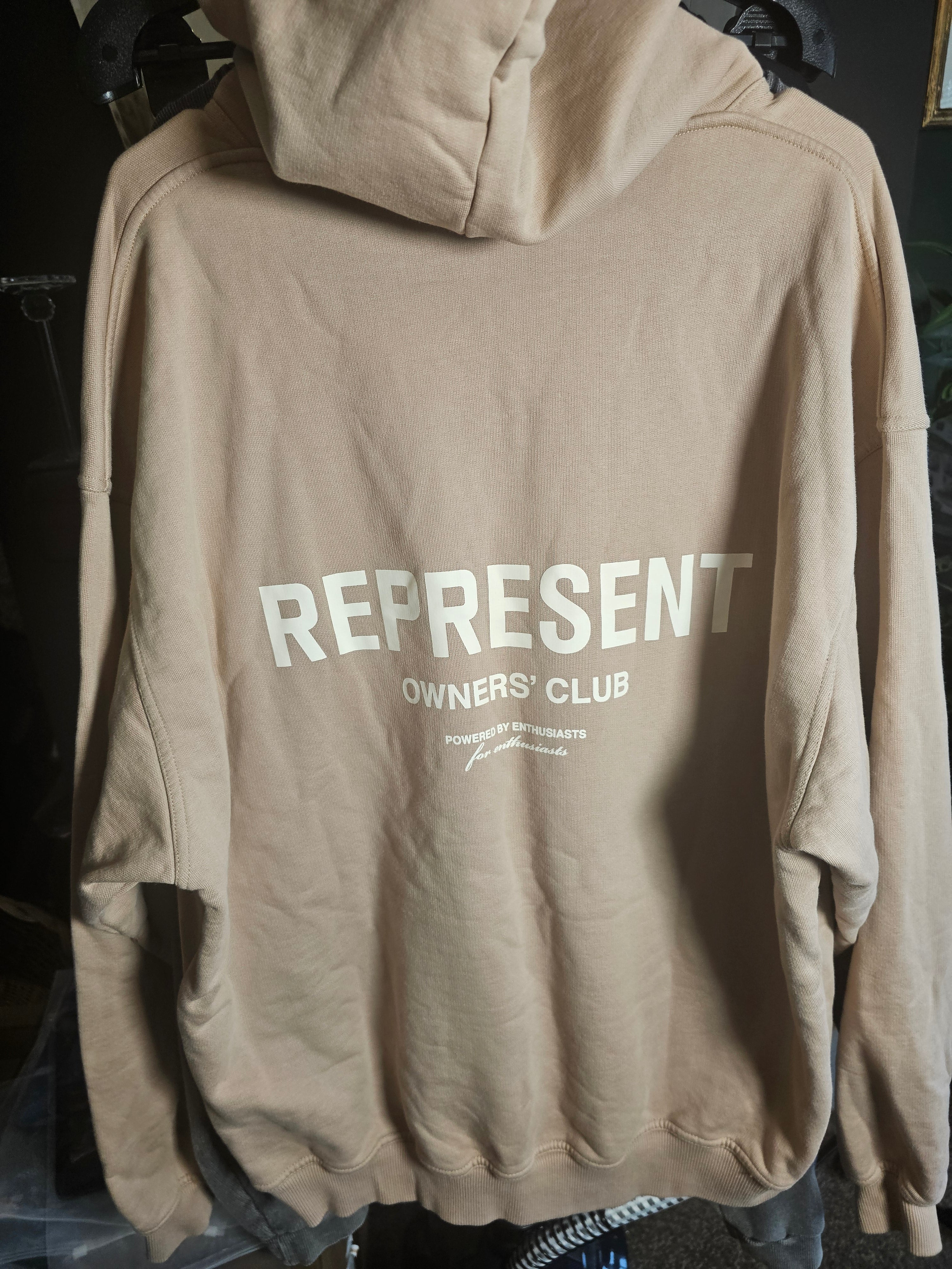 Represent Owners Club Hoodie  Size Large