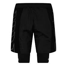 Off White Men's Diag Arrow 2-in-1 Woven Tracksuit Short  Size M
