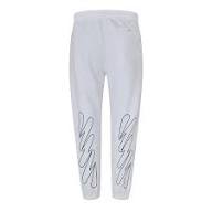 Off White  Men's Wave Swap Logo Print Slim Fit Joggers Size L