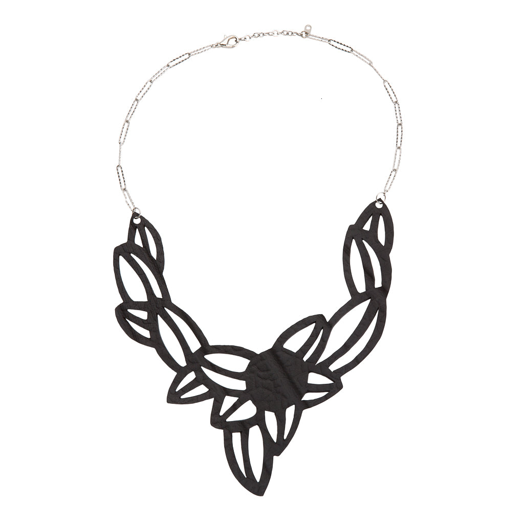 Iris Elegant Inner Tube Vegan Necklace