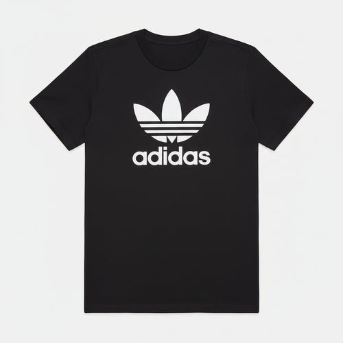 Adidas Women's HR4931 Casual Wear T Shirt All Black Loose Fit UK Size X-Small