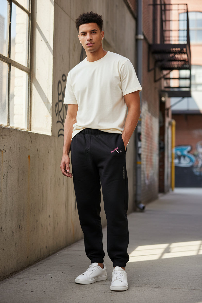 NEW Uniqlo KAWS + Warhol sweatpants black size Large (Last one)