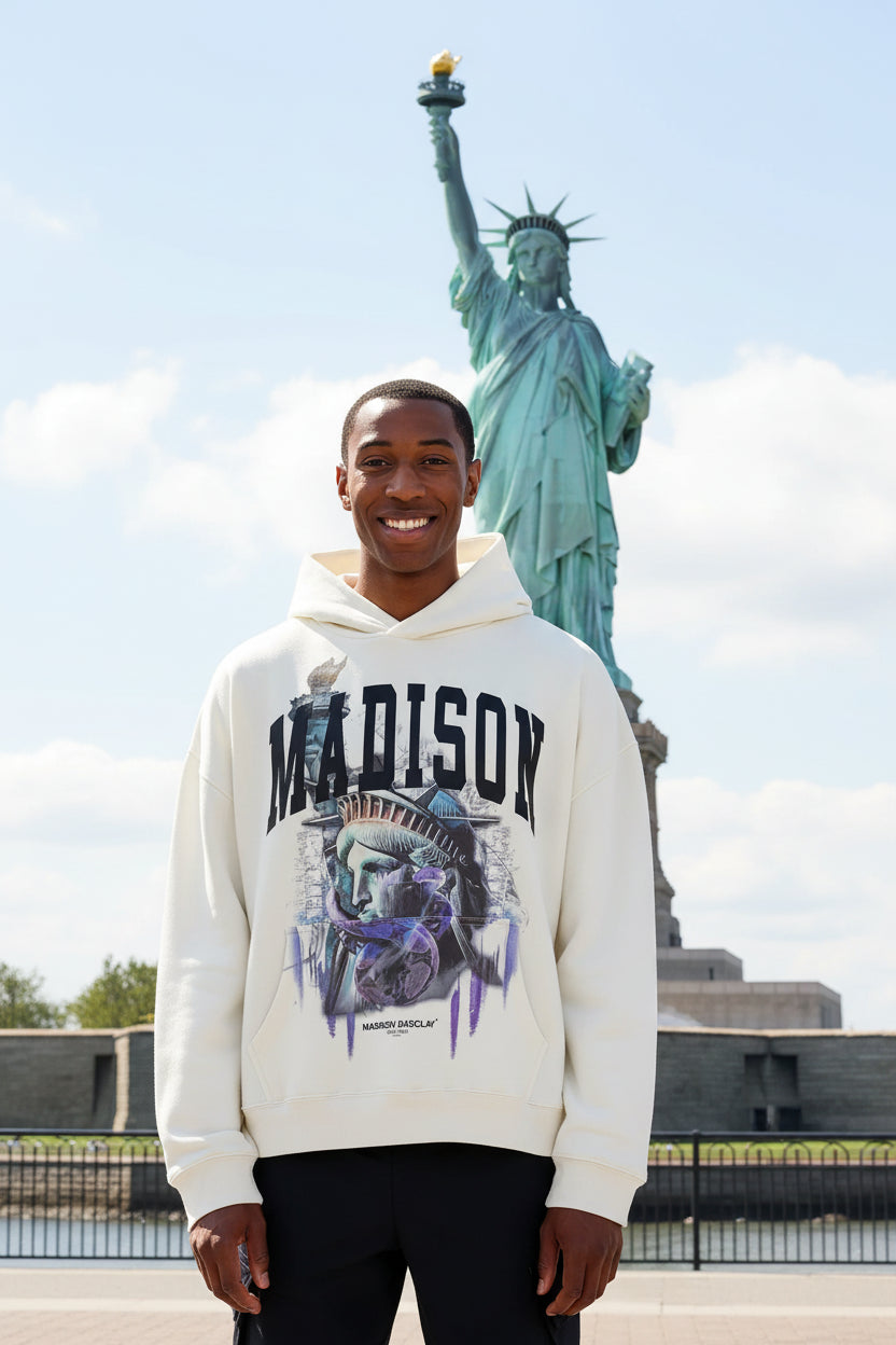 Madison Barclay Liberty Hoodie Mens M Mew