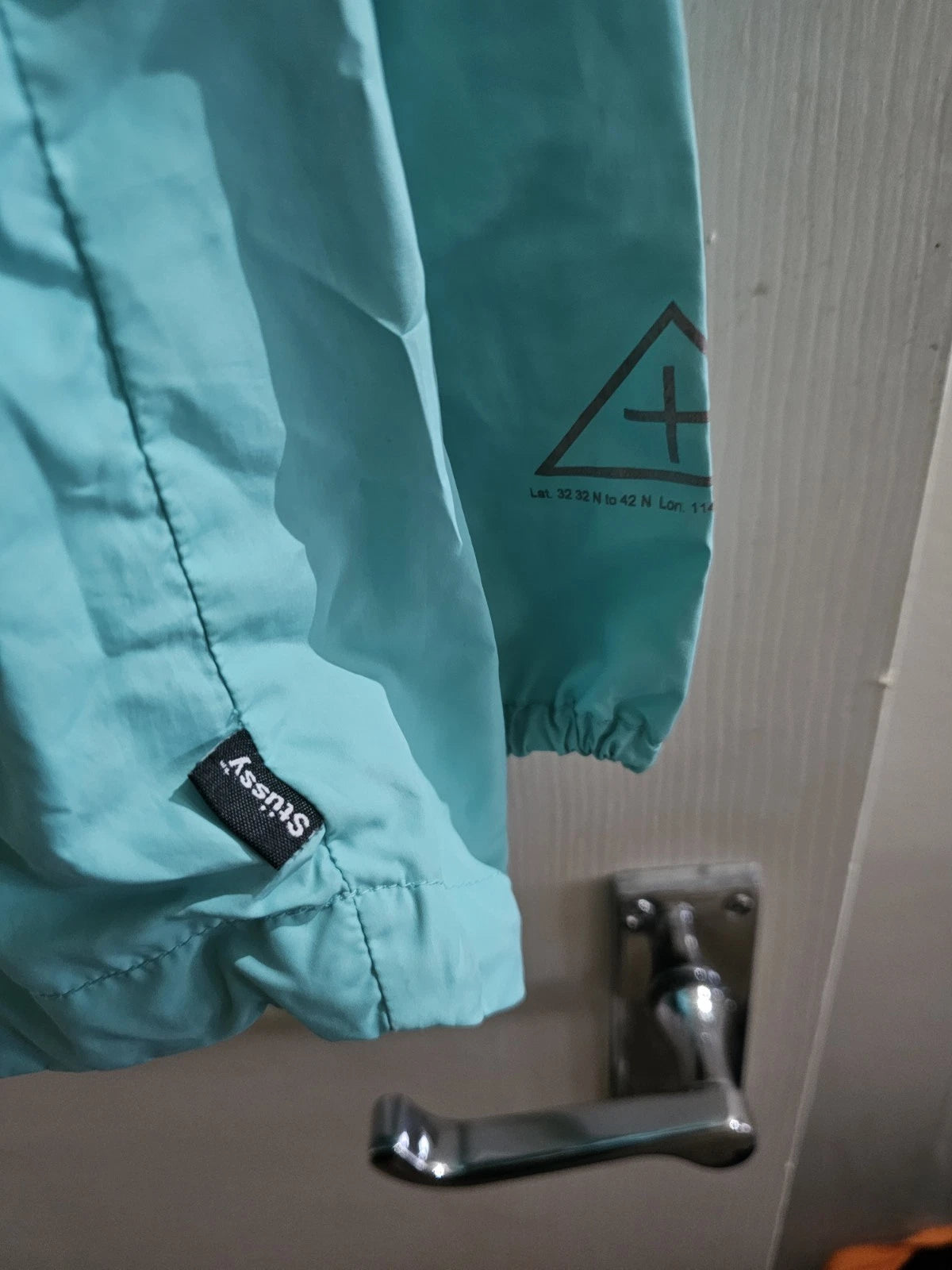 Stussy Windbreaker Women's Small Lightweight Jacket  RARE ( pre Loved)