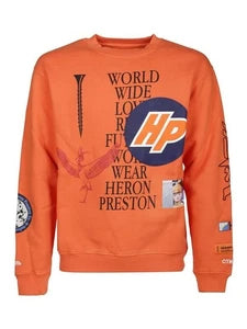 World Wide Love sweatshirt from HERON PRESTON  ( Pre Loved) Size M